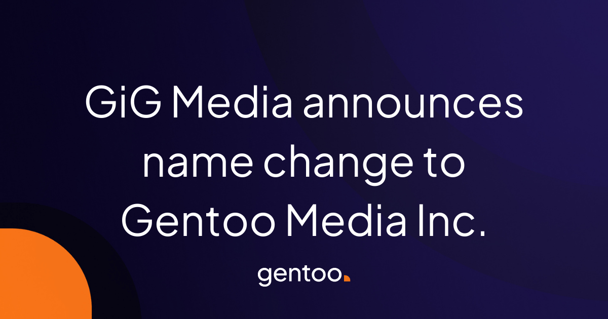 gig changes name to gentoo