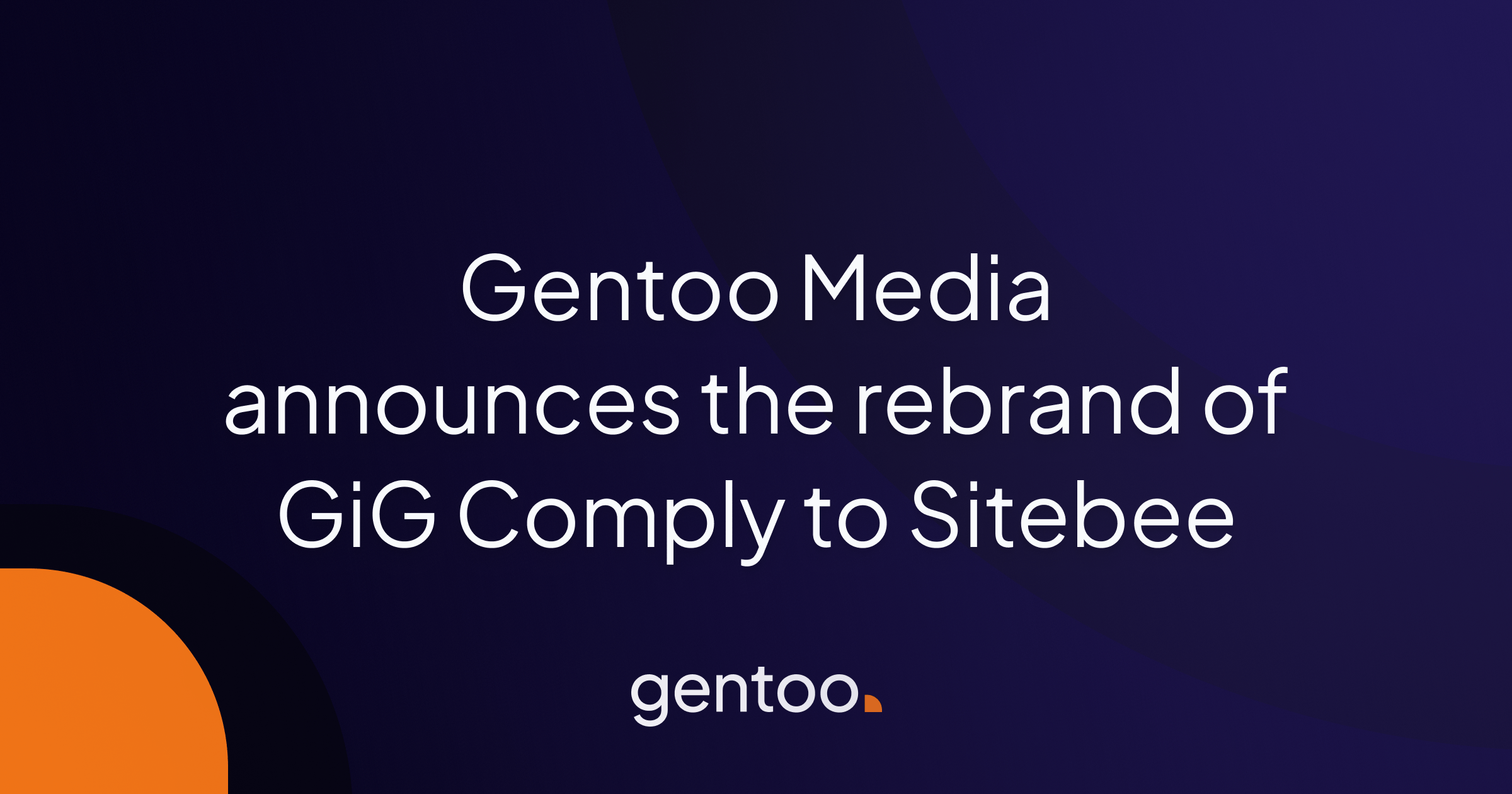 Sitebee platform logo for iGaming compliance and brand protection by Gentoo Media